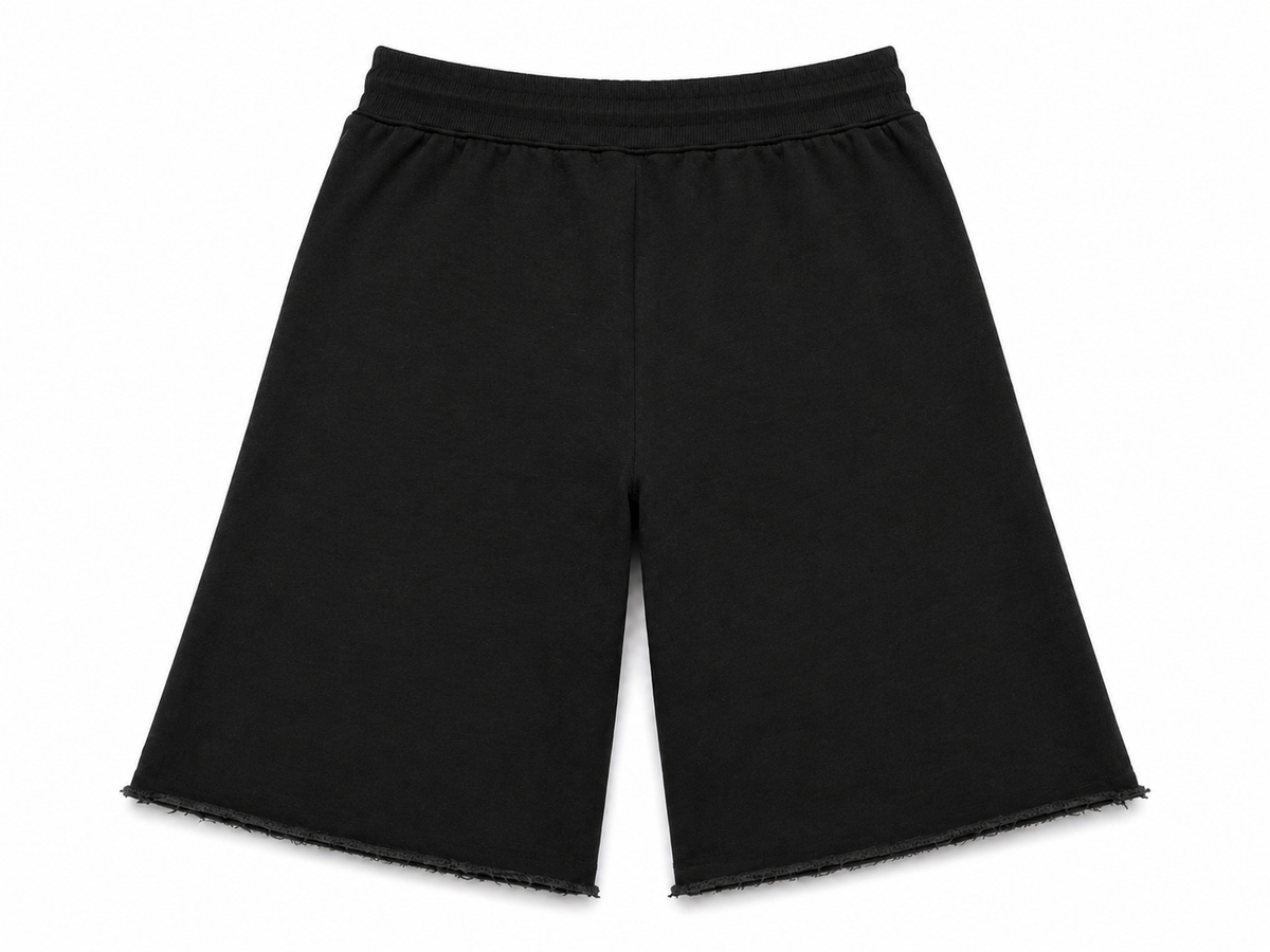 Star Stamped Fleece Lounge Shorts