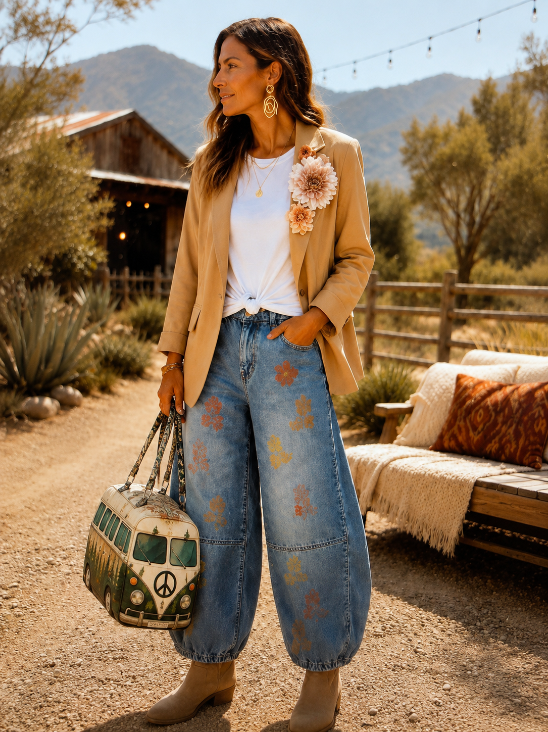 Peace Out Weekender Bag