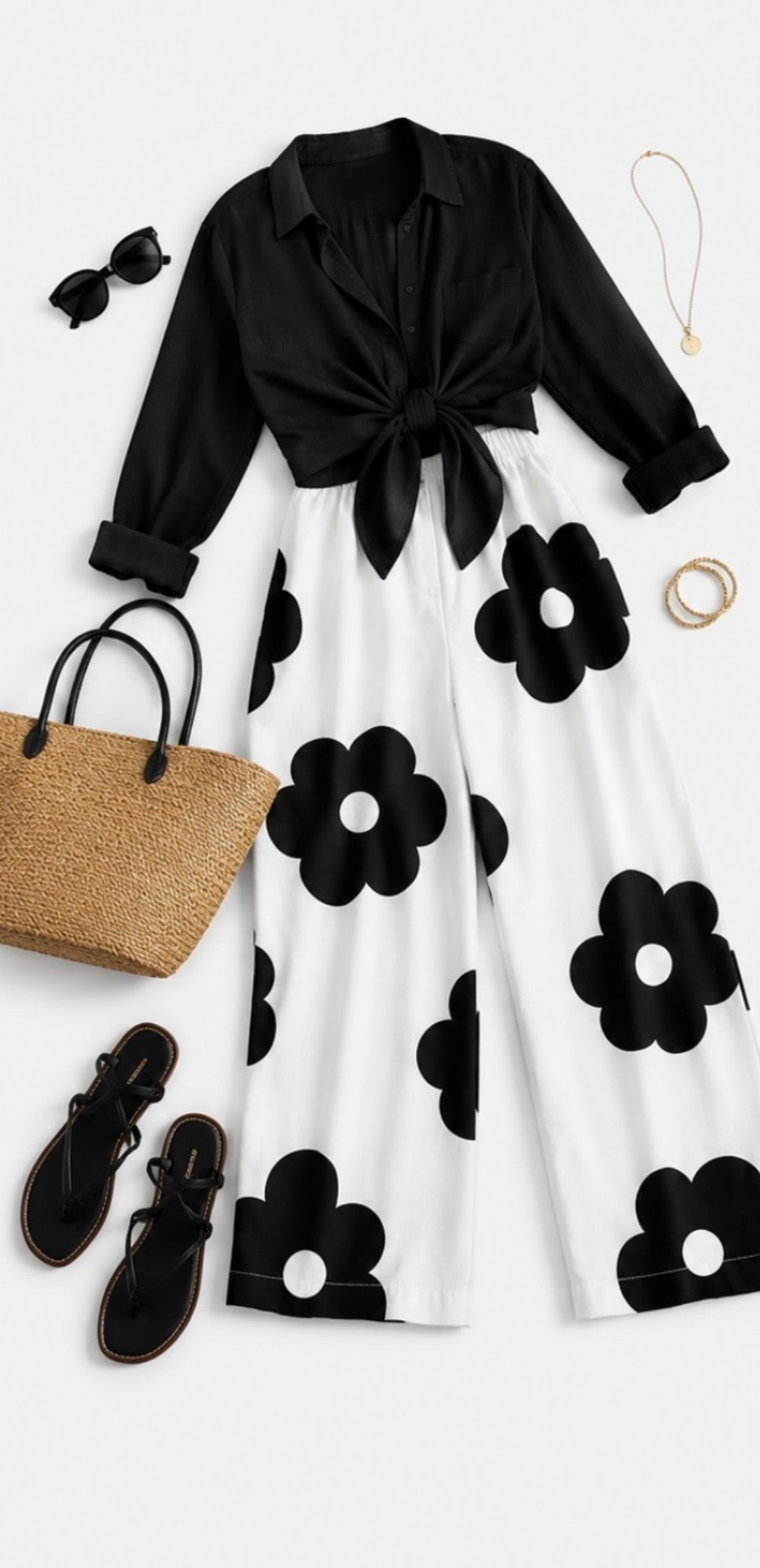 Daisy Days Wide Leg Pant