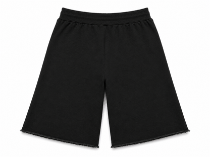 Heart Stamped Fleece Lounge Shorts