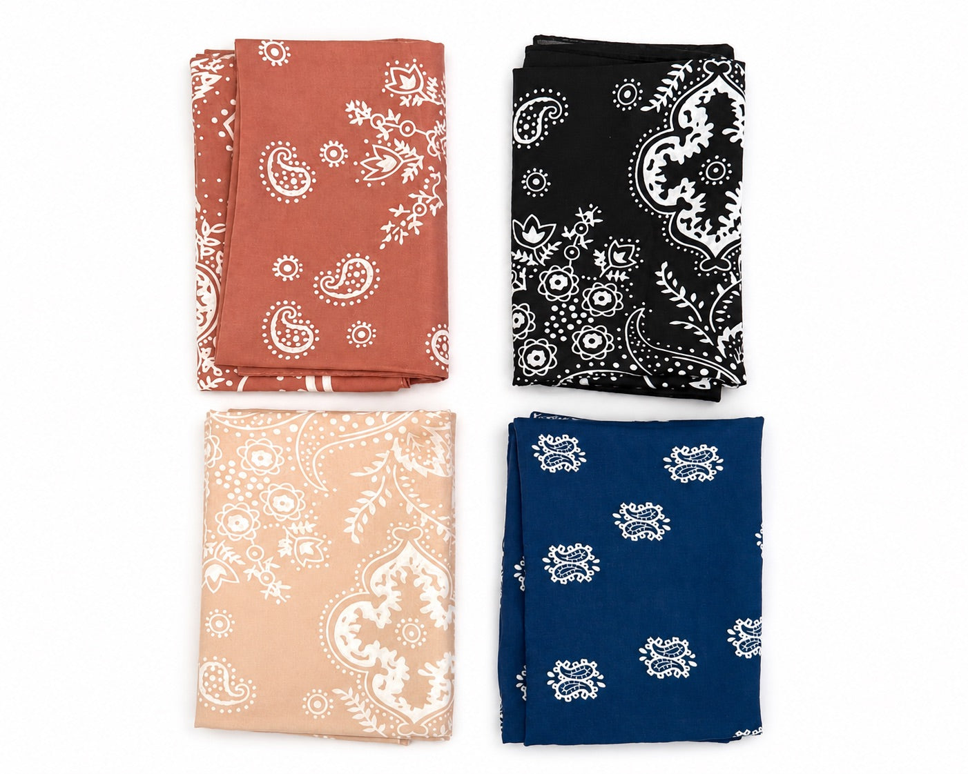 Bandana Print Scarf