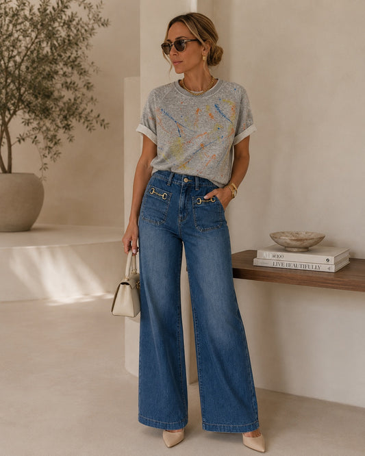 Horsebit Jean
