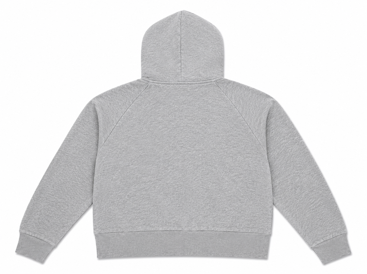 Long Sleeve Zip-Up Fleece Hoodie