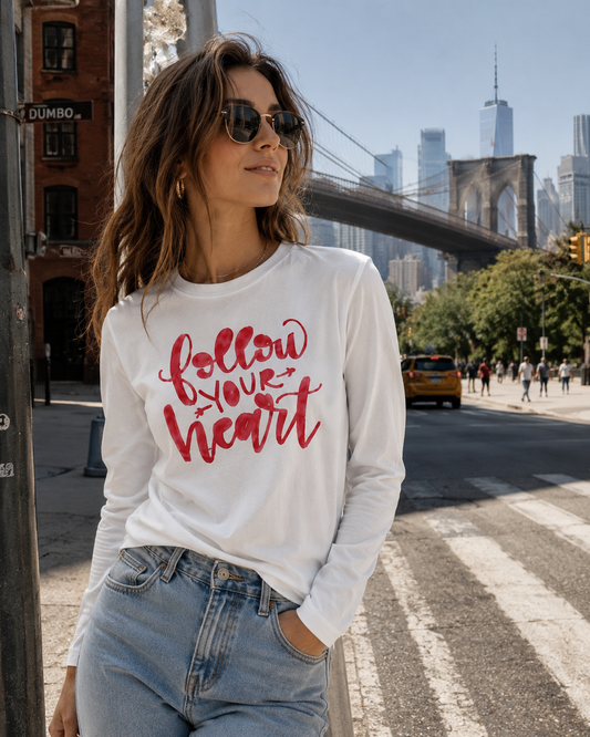 "Follow Your Heart" Graphic Tee
