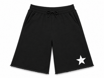 Lounge Fleece Star Stamped Short