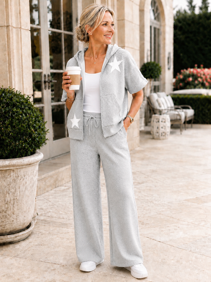 Solid Fleece Lounge Pants