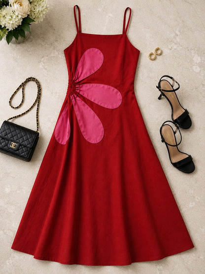 Lola Floral Midi Dress
