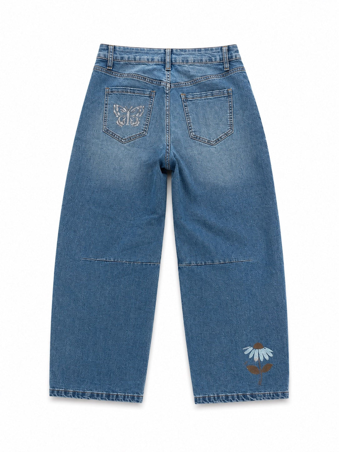 Daisy Days Barrel Denim Jeans