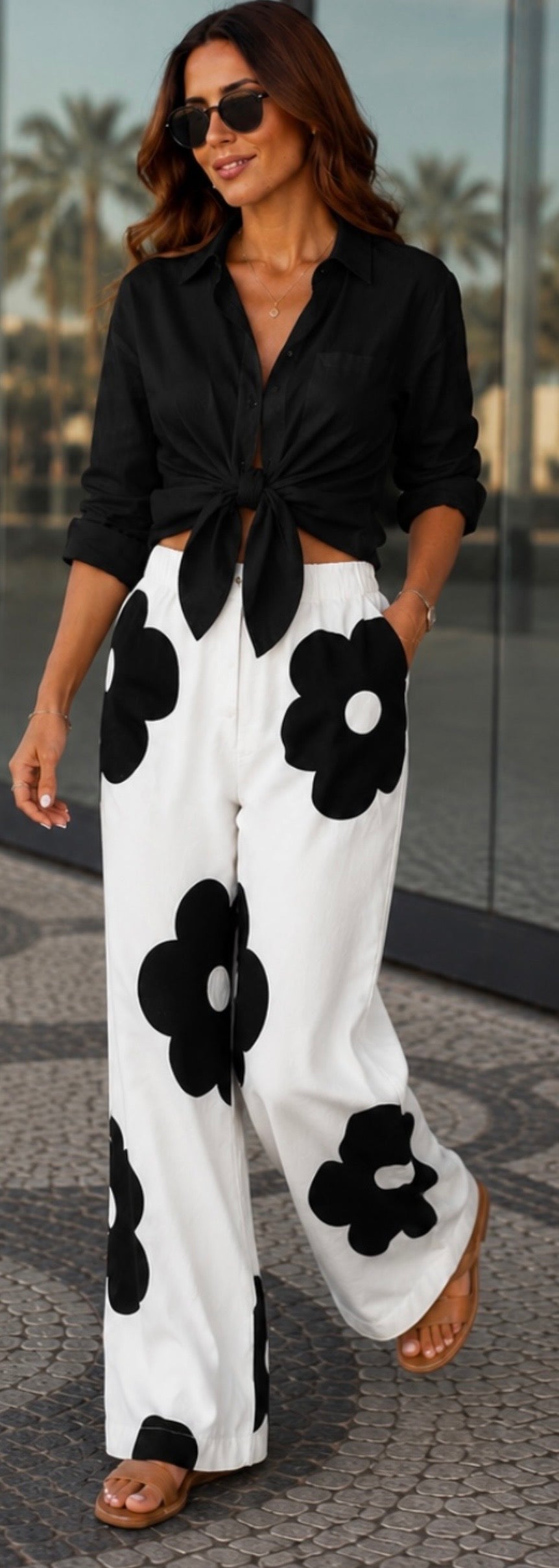 Daisy Days Wide Leg Pant