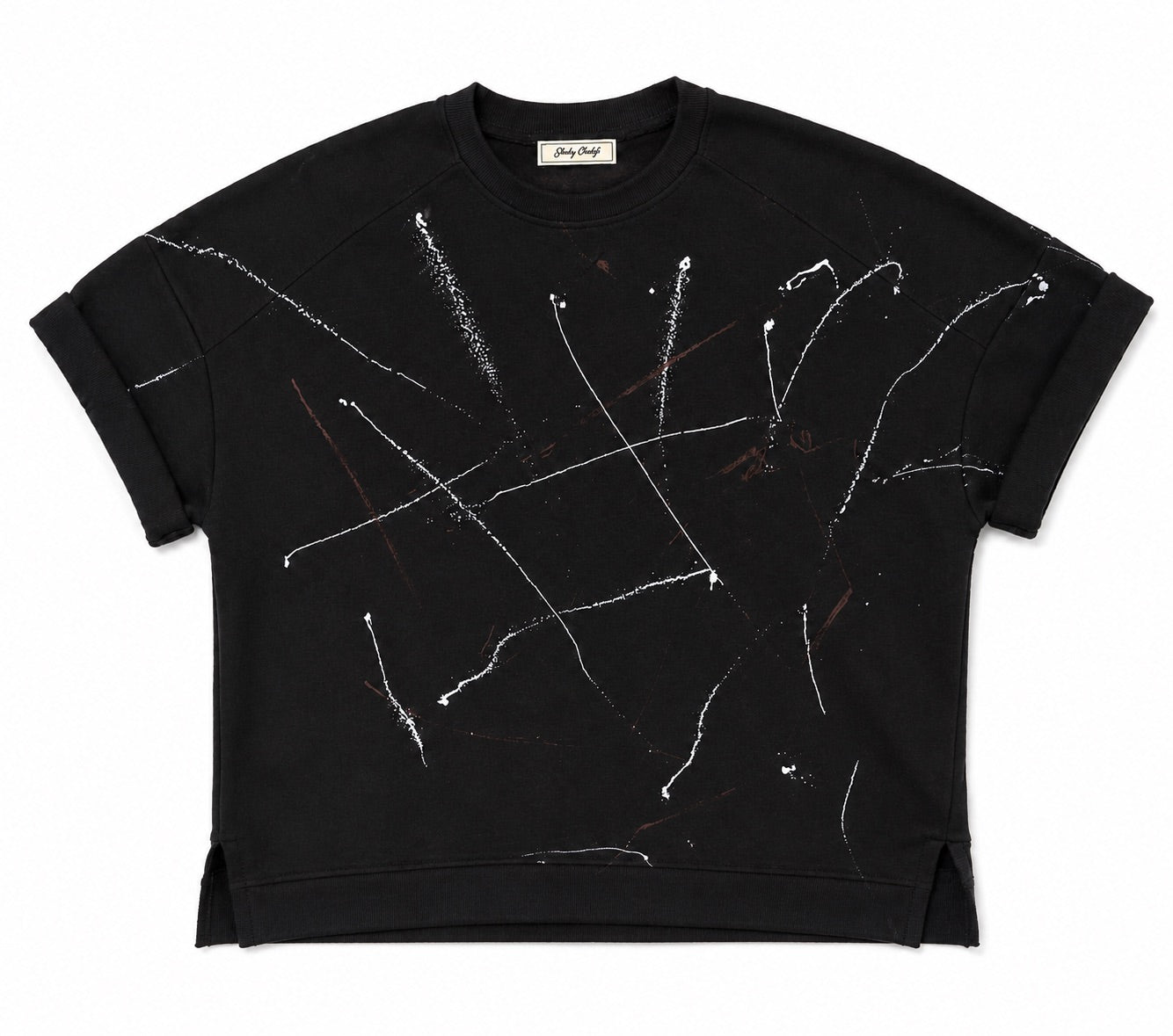 Splatter Relax Fleece Sweatshirt