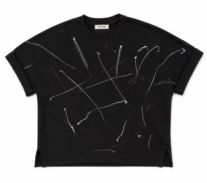Splatter Relax Fleece Sweatshirt